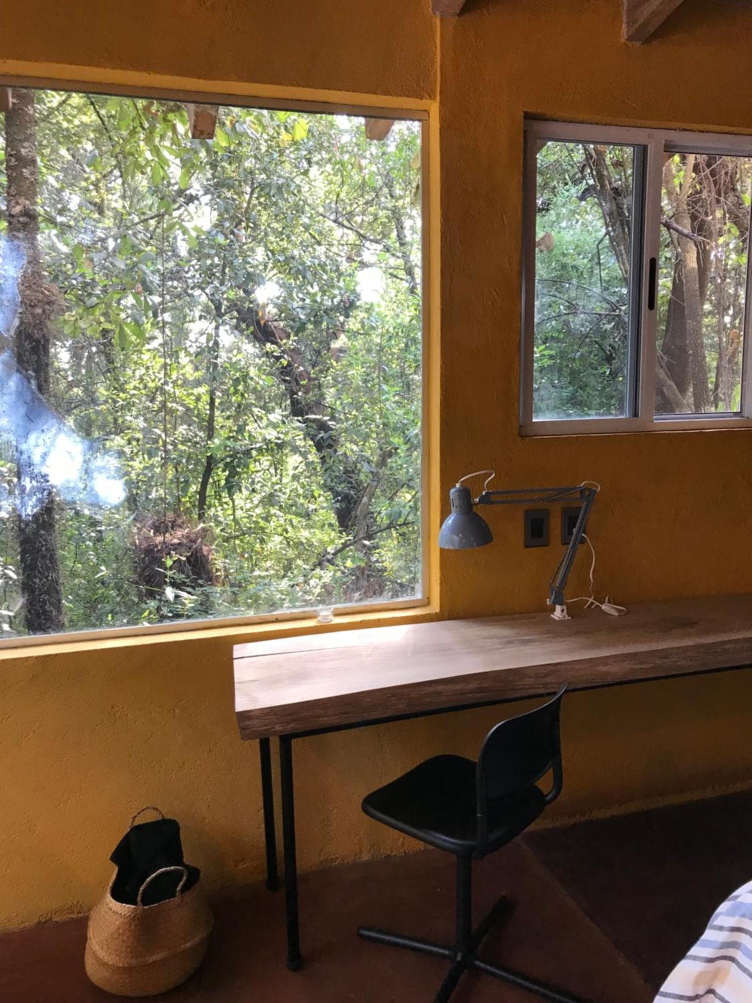 La Cabana Azul Al Fondo Del Bosque De تيبوزتلان المظهر الخارجي الصورة